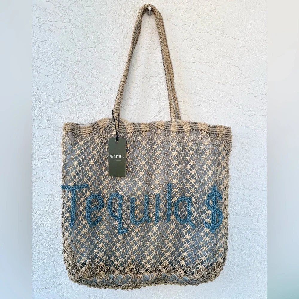 Myra Tequila Town Dimension Tote Bag “Tequila $